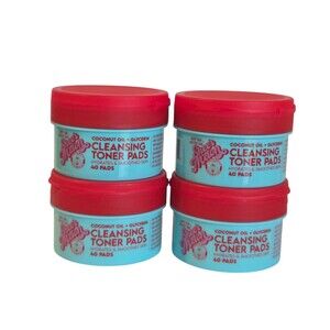 Sheer Melon Cleansing Toner Pads - 4 Packs, 40 Pads Each